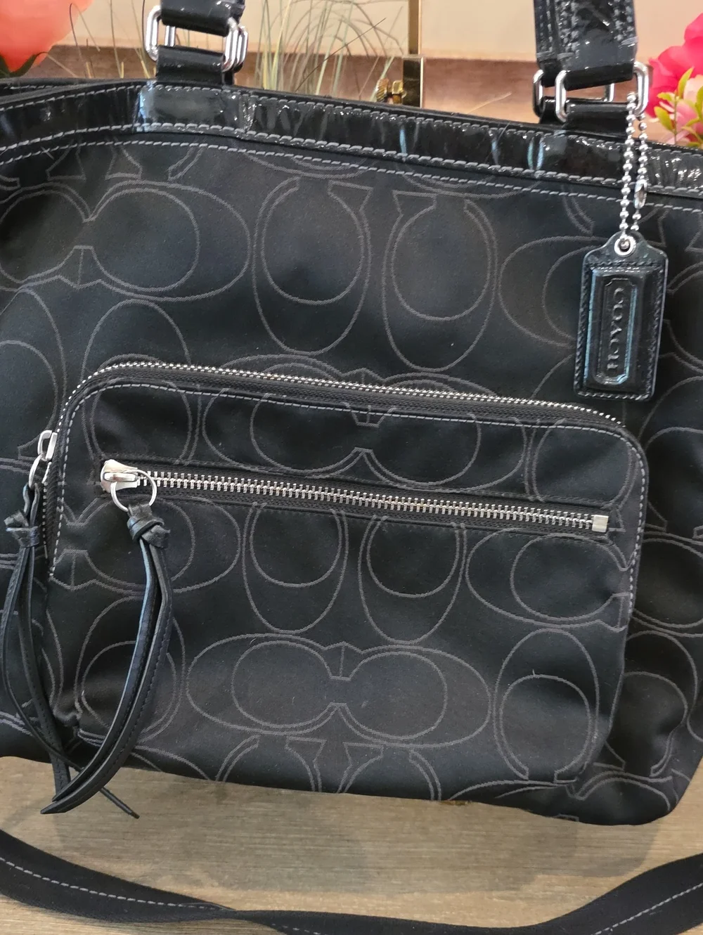 Coach Diaper/Laptop Bag Like New #15998